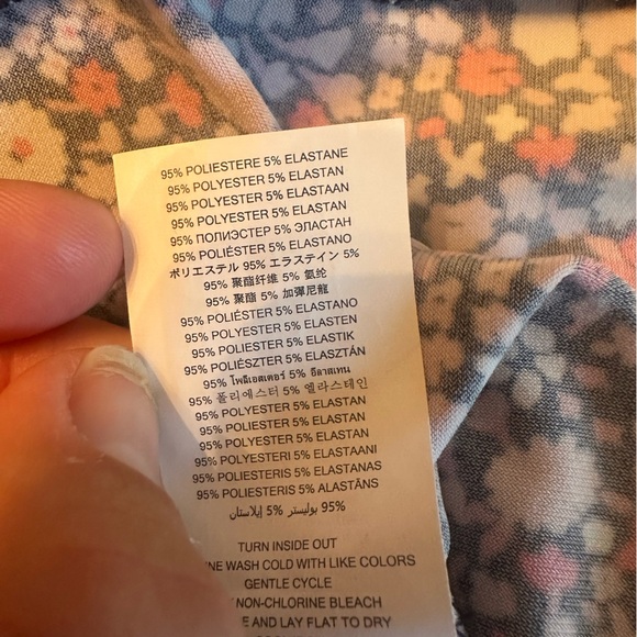 Michael Kors Floral Chain Strap Dress | Sleeveless A-Line | Size XS - Picture 7 of 7